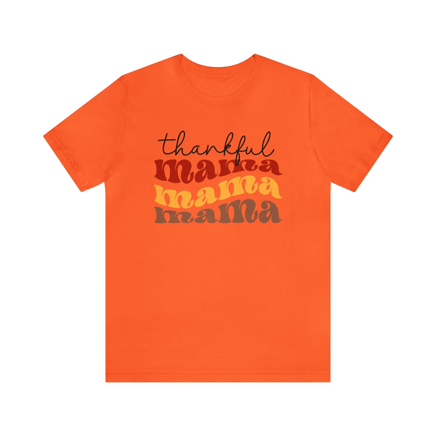 Thankful Mama Thanksgiving Tshirt