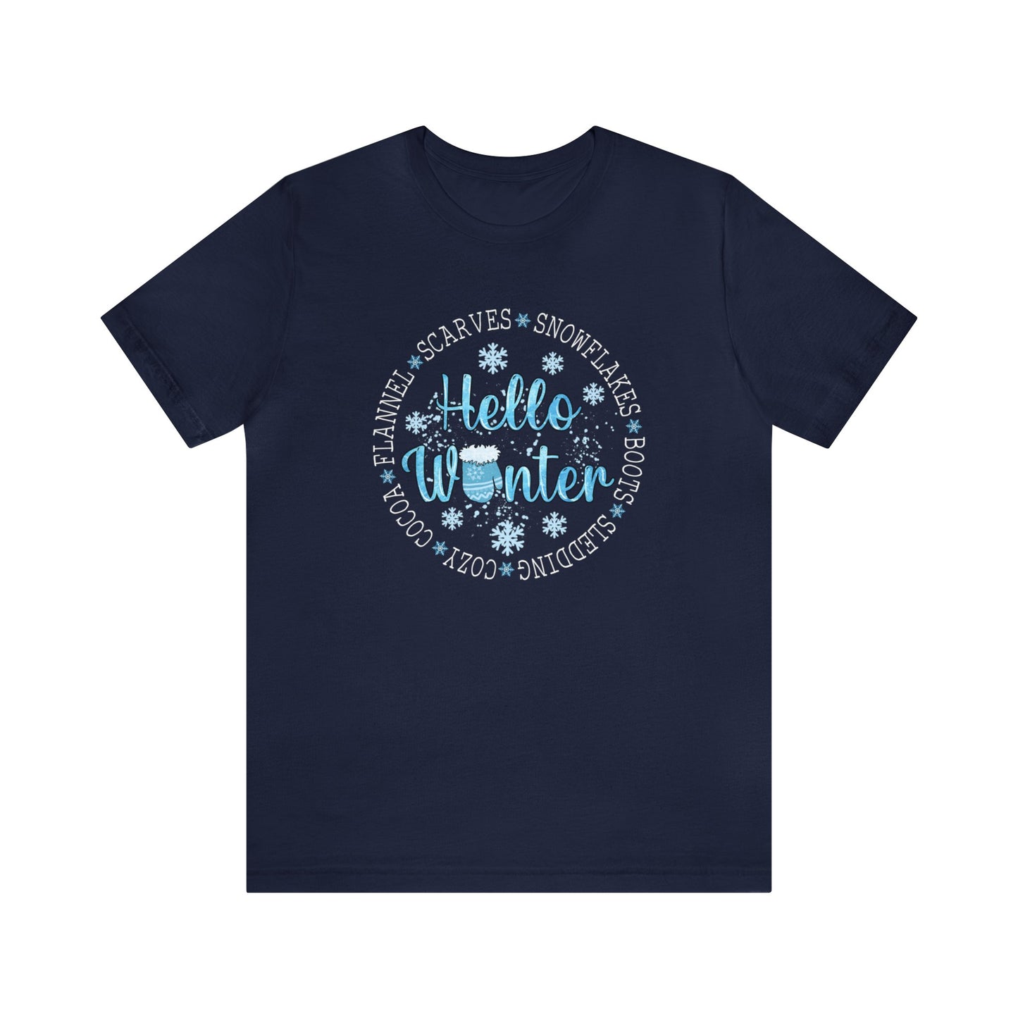 Hello Winter Holiday Tee