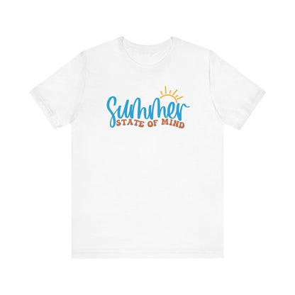 T-Shirt Summer State of Mind Summer Shirt For Summer Lovers Love The Sun Sunshine State Of Mind Tee