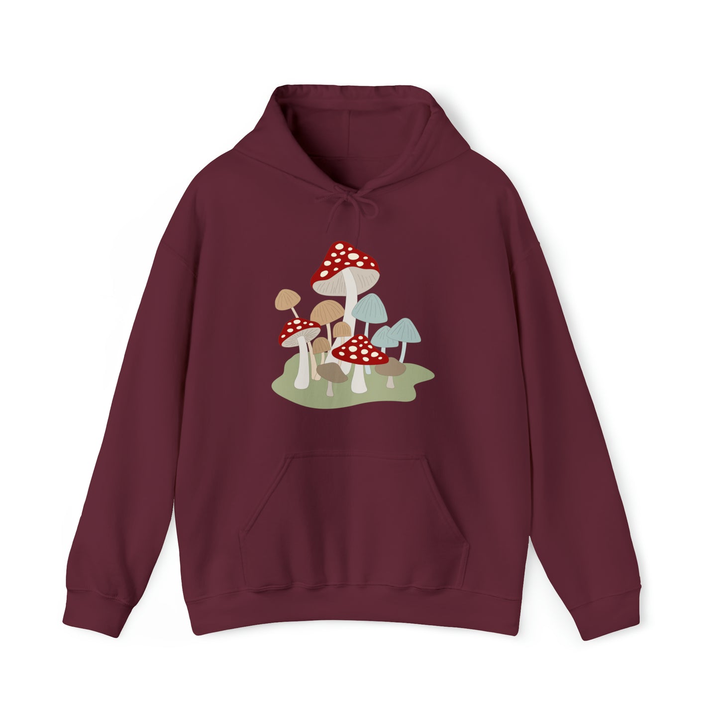 Mushroom Grouping Hoodie Sweatshirt