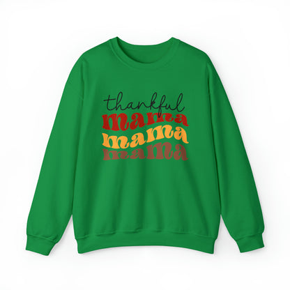 Thankful Mama Thanksgiving Sweatshirt