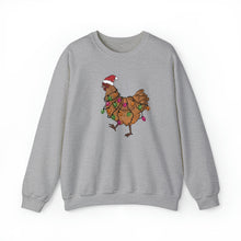 Load image into Gallery viewer, Merry Christmas Chicken Sweatshirt
