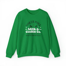 Load image into Gallery viewer, North Pole Milk &amp; Cookie Co. Sweatshirt
