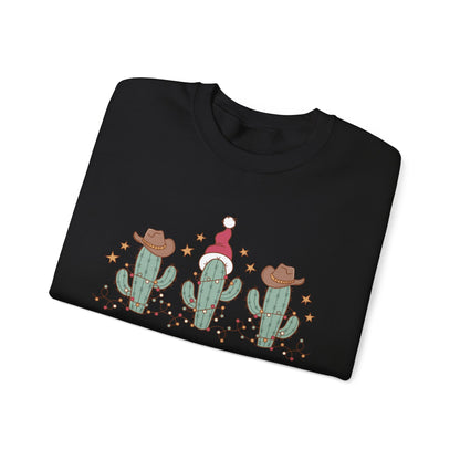 Merry Christmas Cacti Cactus Sweatshirt