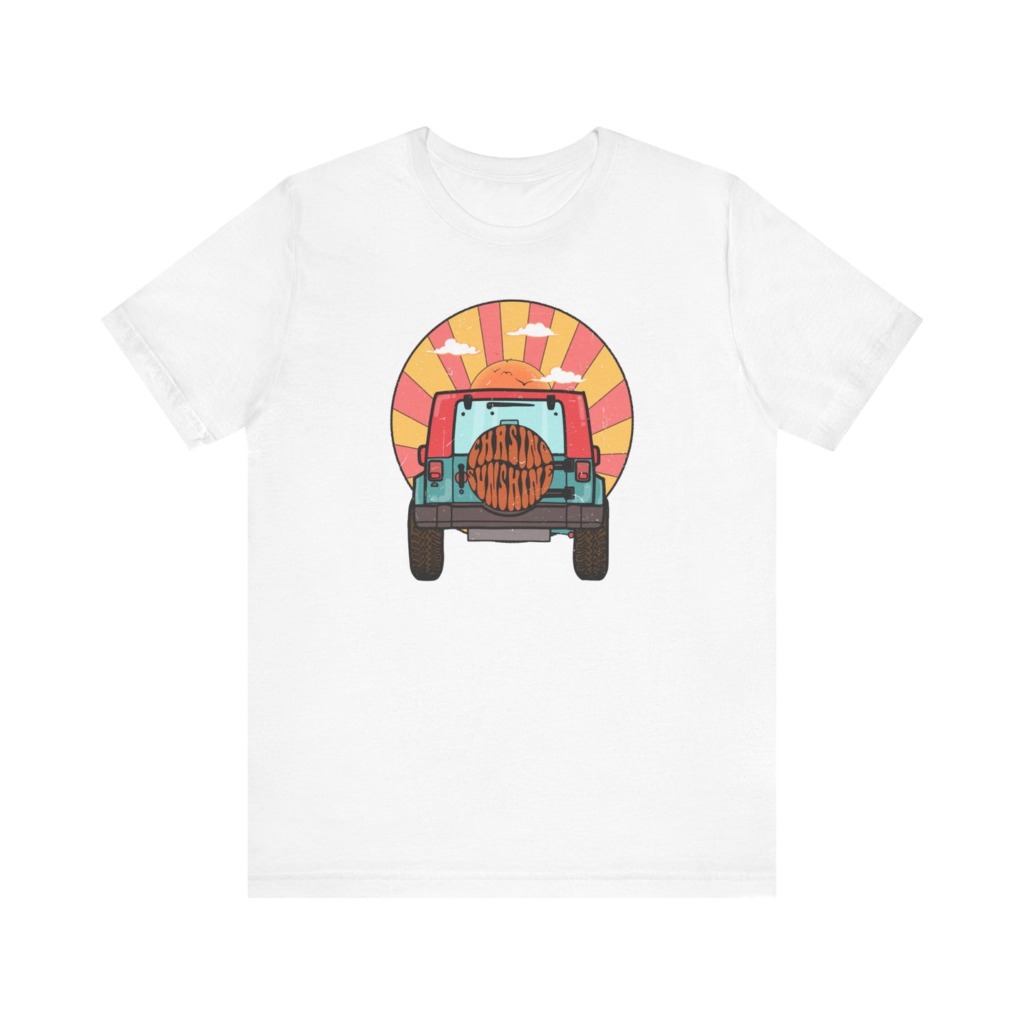 Chasing Sunshine Summer Beach TShirt