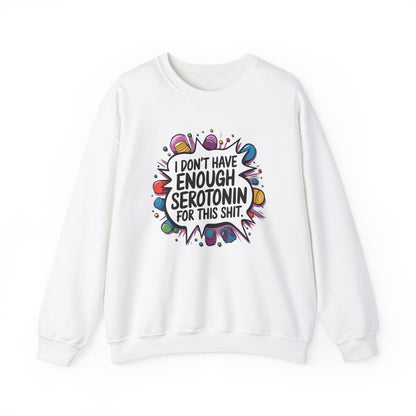 Serotonin Deficiency Crewneck Sweatshirt