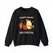 Load image into Gallery viewer, Humpty Dumpty Had A Great Fall Crewneck Sweatshirt
