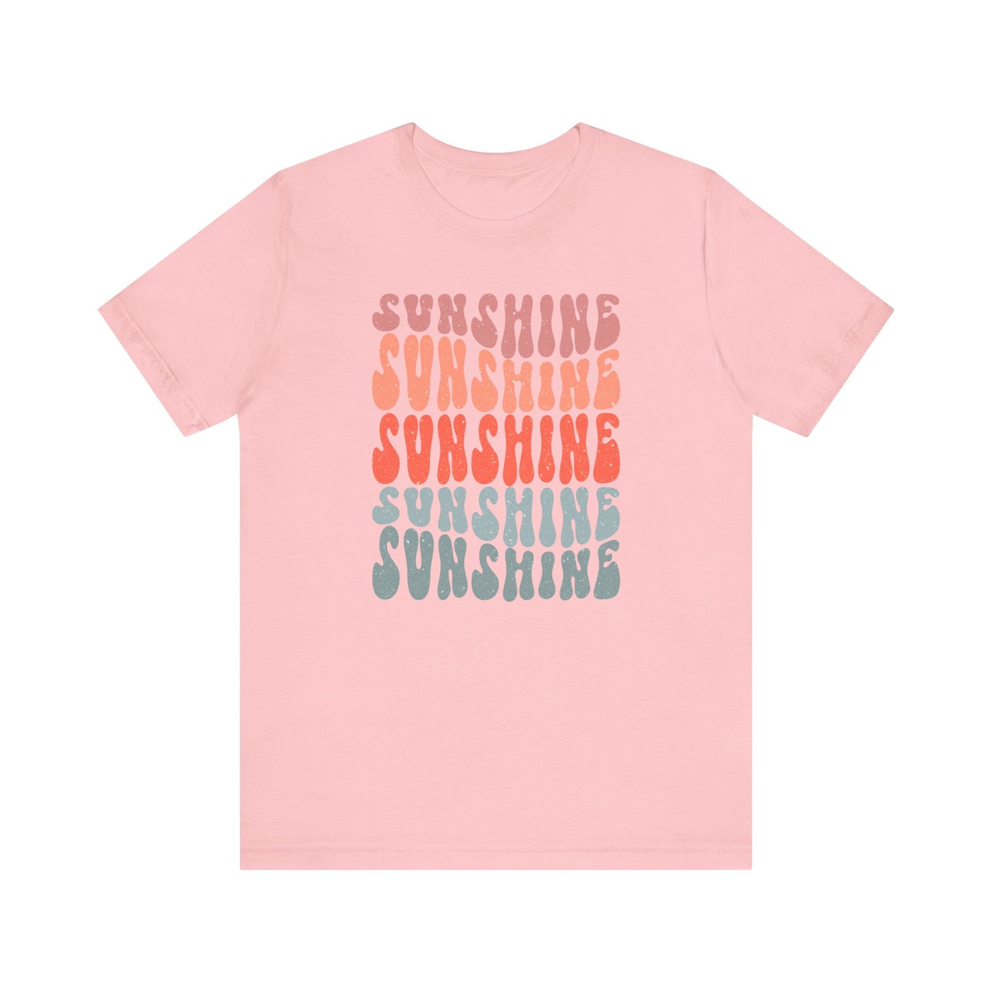 T-Shirt Retro Sunshine 70's Summer Beach Shirt For Those Who Love The Sun Sunshine Beach Tee