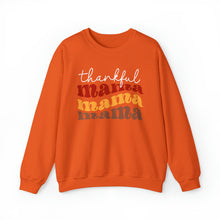 Load image into Gallery viewer, Thankful Mama Fall D Crewneck Sweatshirt
