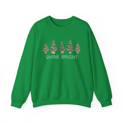 Shine Bright Christmas Trees Sweatshirt