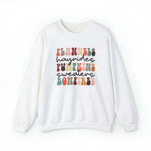 Load image into Gallery viewer, Flannels Hayrides Bonfires Fall Sweatshirt
