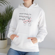 Load image into Gallery viewer, Most Likely to Bring Home a Stray Hoodie Sweatshirt
