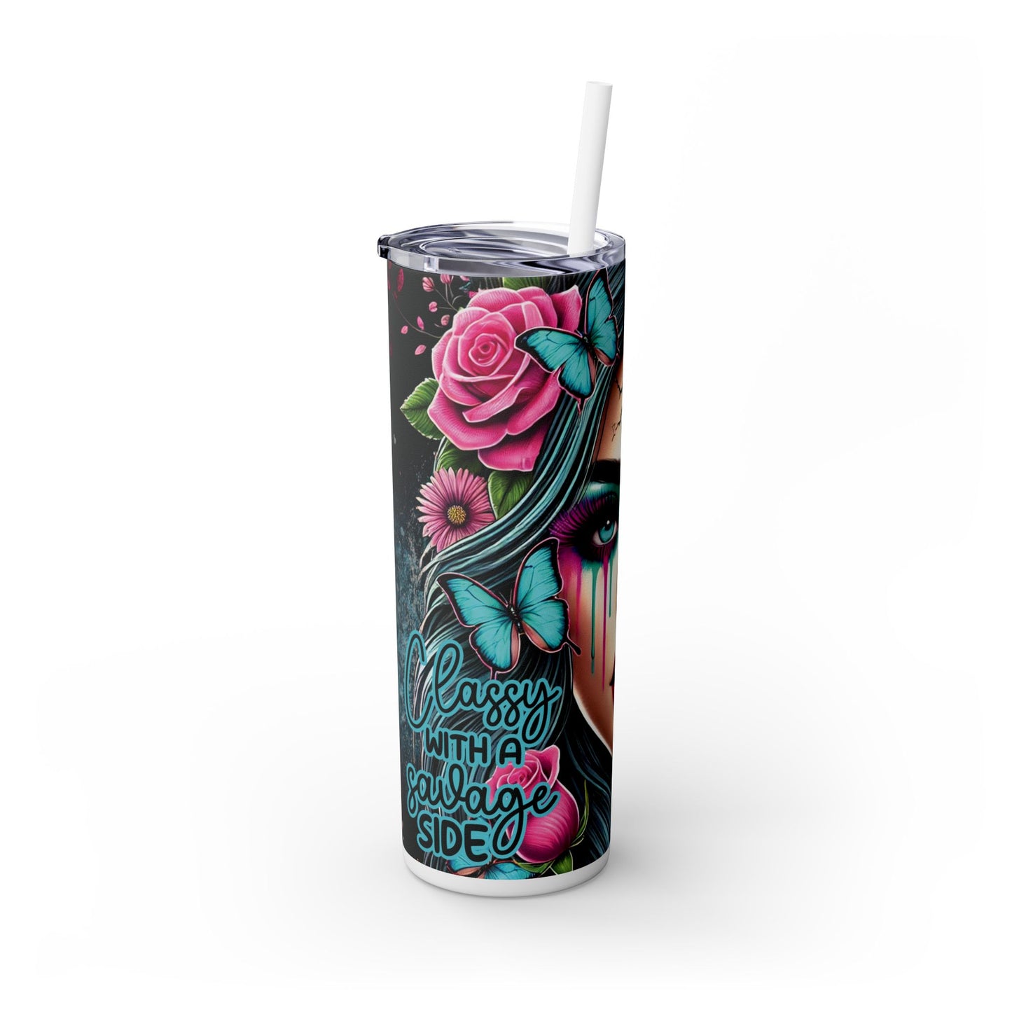 Classy with a Savage Side Design, 20oz Tumbler