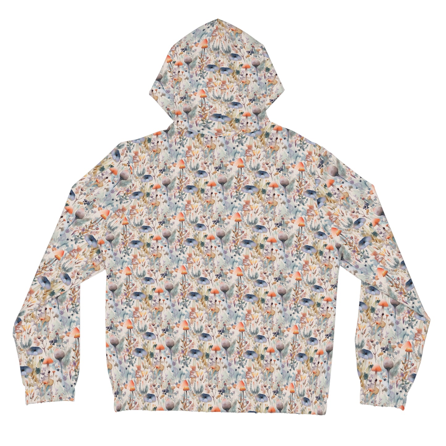 Peach Mushrooms Women’s Full-Zip Hoodie (AOP)
