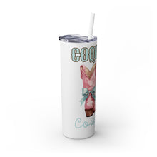 Load image into Gallery viewer, Coquette Cowgirl Skinny Tumbler with Straw, 20oz
