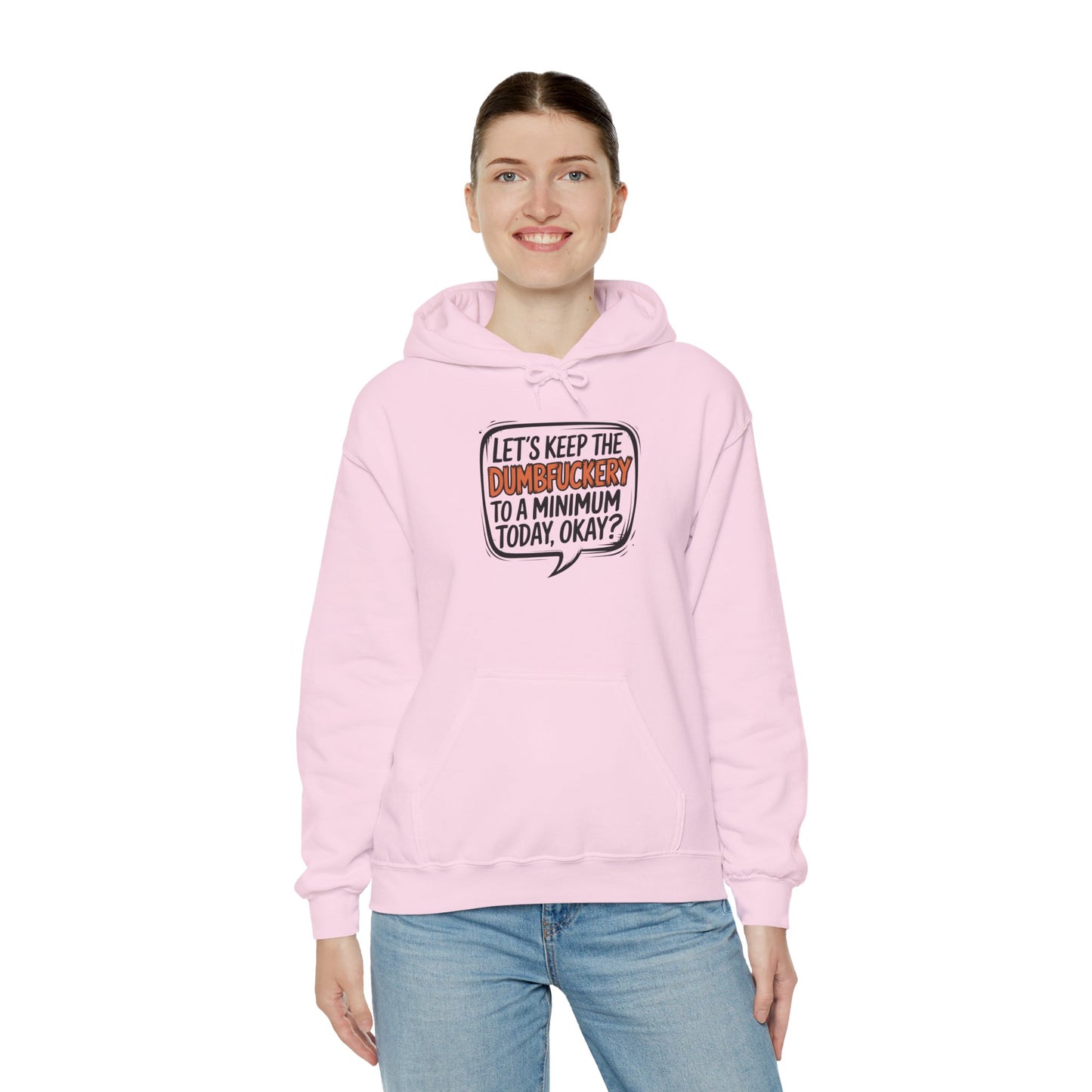 DumbF*ckery Minimalist Hoodie