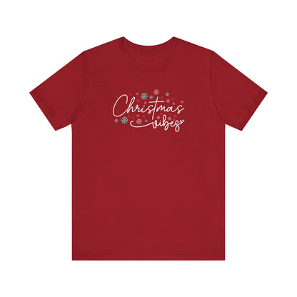 Christmas Vibes Unisex Tee - Holiday TShirt