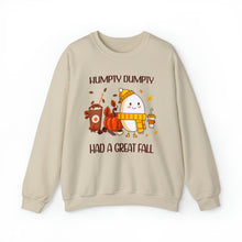 Load image into Gallery viewer, Humpty Dumpty Had A Great Fall Crewneck Sweatshirt
