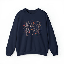 Load image into Gallery viewer, Dancing Skeletons Halloween Fall Sweatshirt
