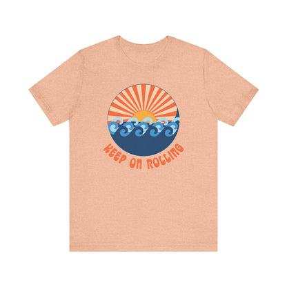 Keep on Rolling Summer Waves T-Shirt
