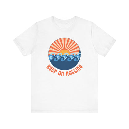 Keep on Rolling Summer Waves T-Shirt