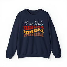 Load image into Gallery viewer, Thankful Mama Fall D Crewneck Sweatshirt
