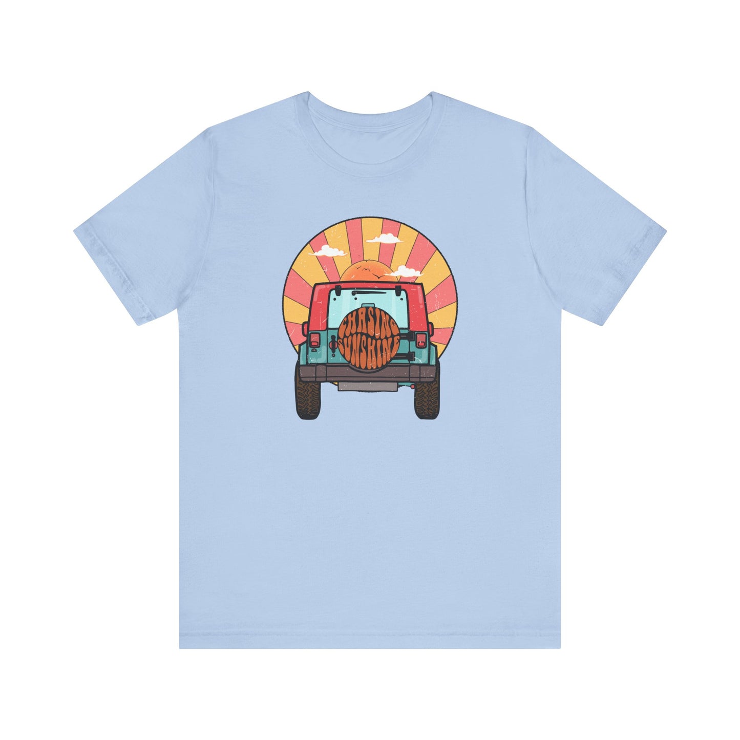 Chasing Sunshine Summer Beach TShirt