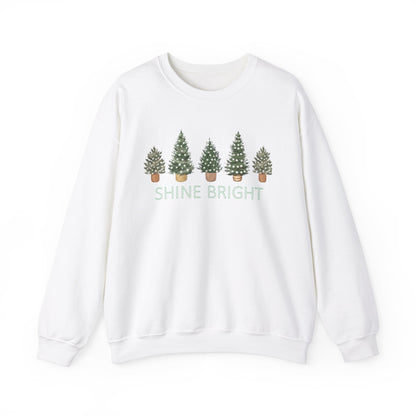 Shine Bright Christmas Trees Sweatshirt