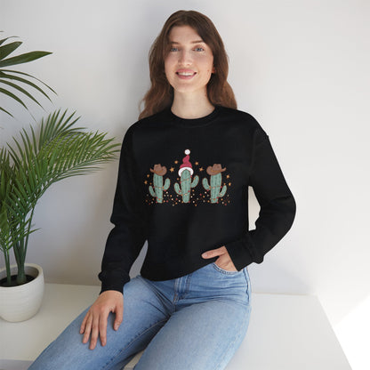 Merry Christmas Cacti Cactus Sweatshirt