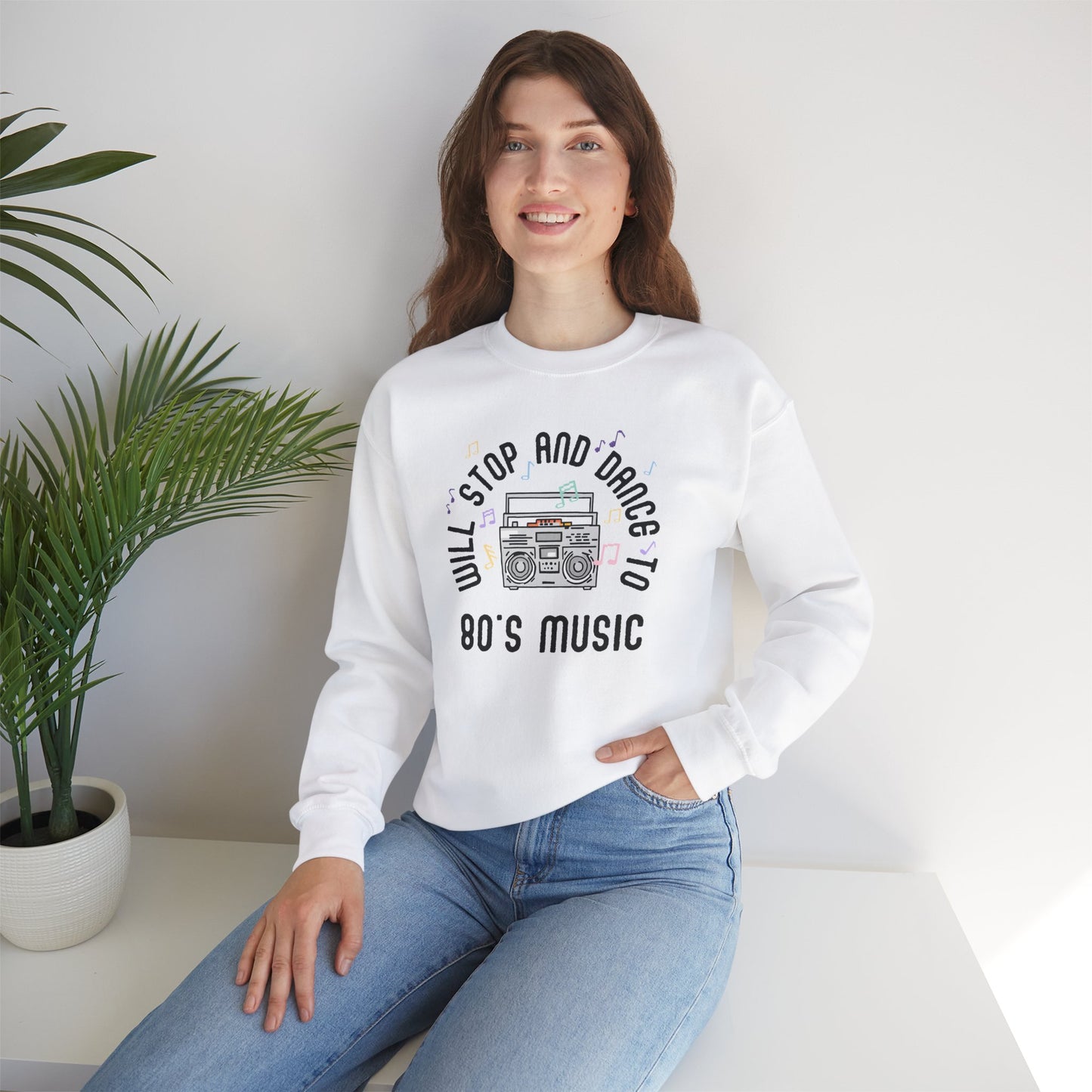 80's Music Dance Sweatshirt