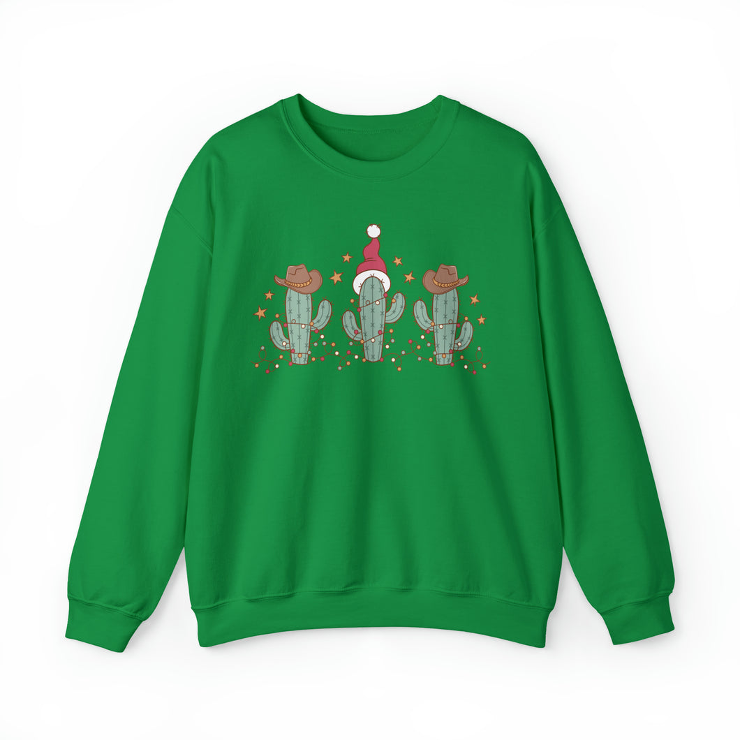 Merry Christmas Cacti Cactus Sweatshirt