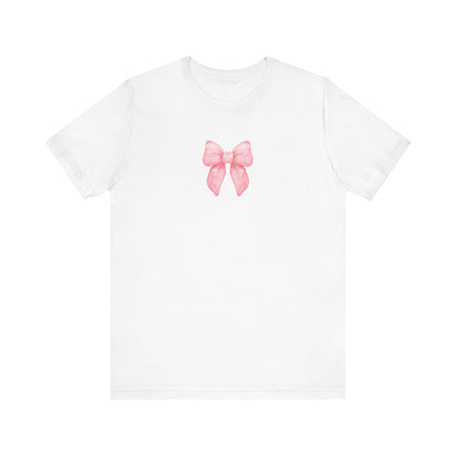 Coquette Pink Bow TShirt