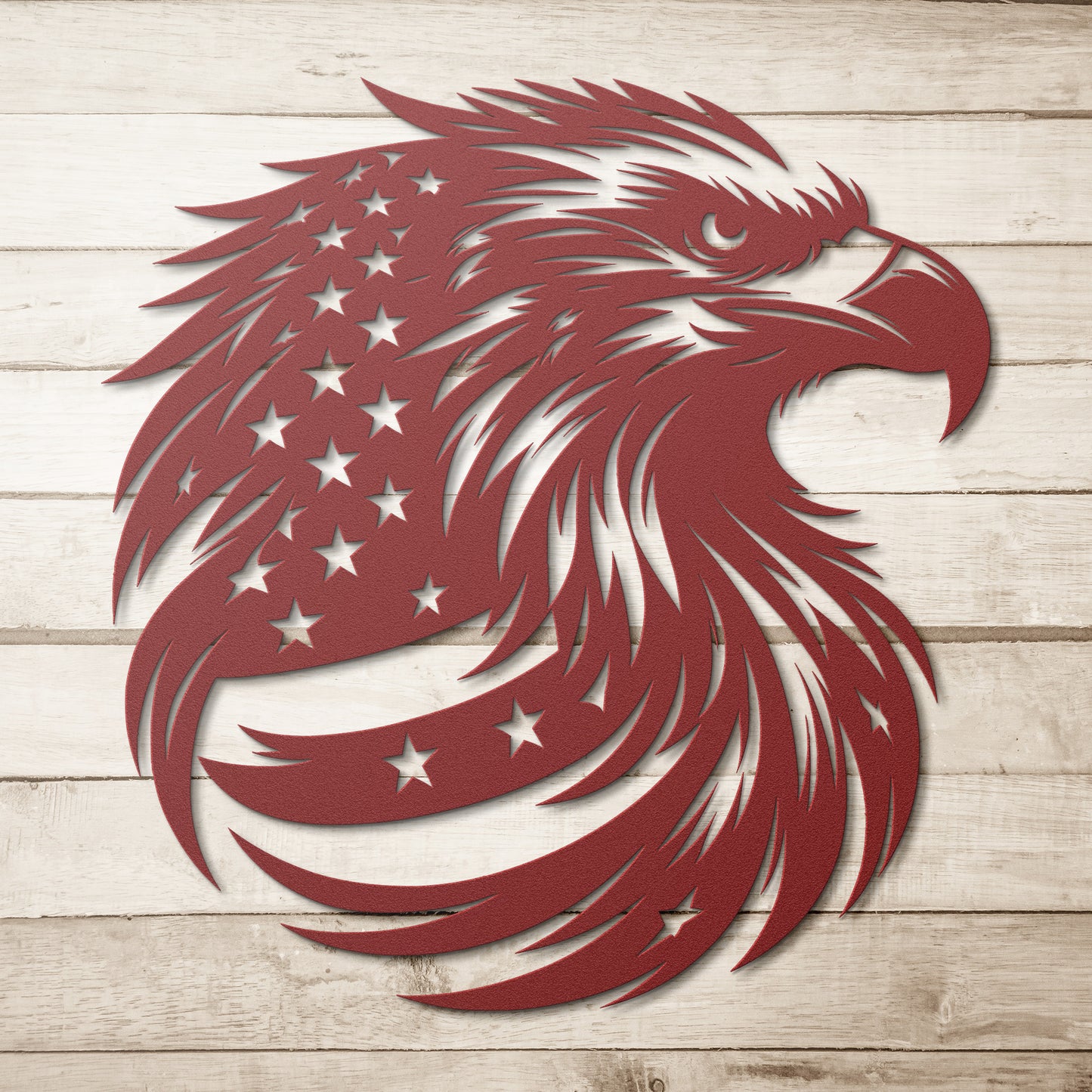 United States American Eagle Metal Sign