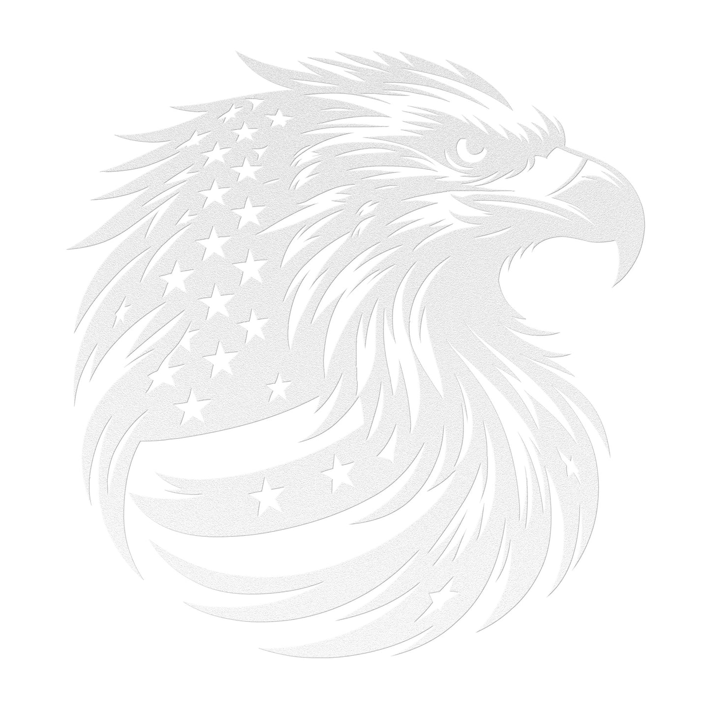 United States American Eagle Metal Sign